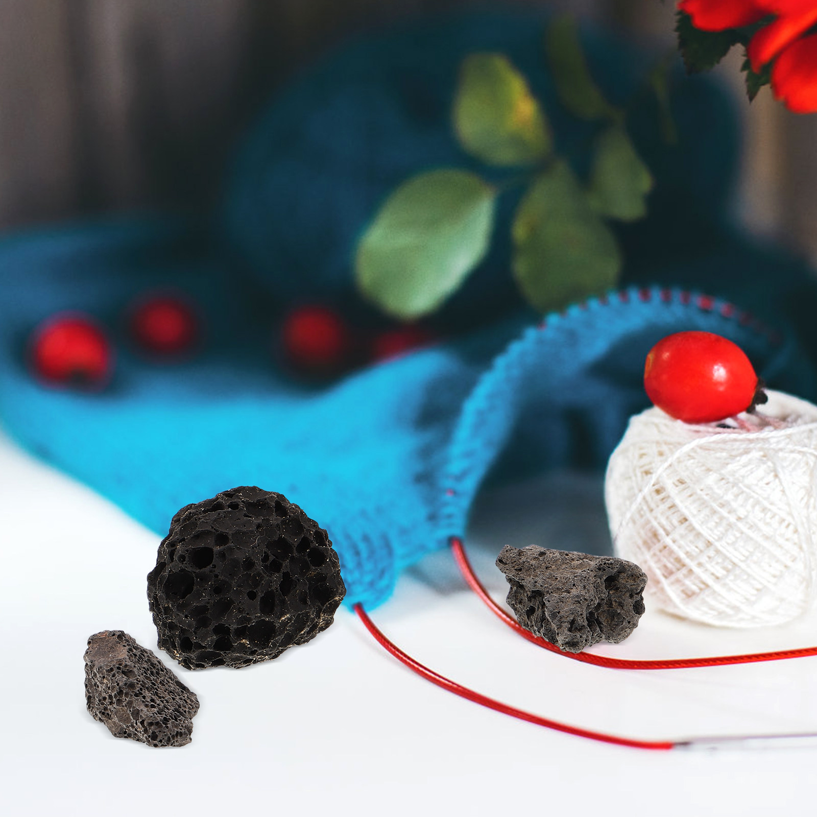 Planted Aquarium With Rocks - Natural Volcanic Rock Decorative Stones for
