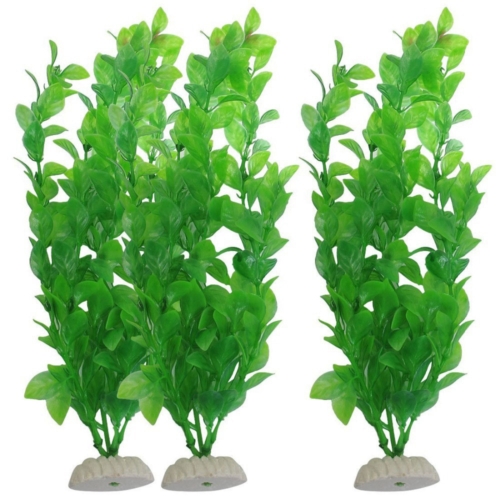 Aquarium Plant Grass - 3pcs Artificial Grass Aquarium Ornament Plants