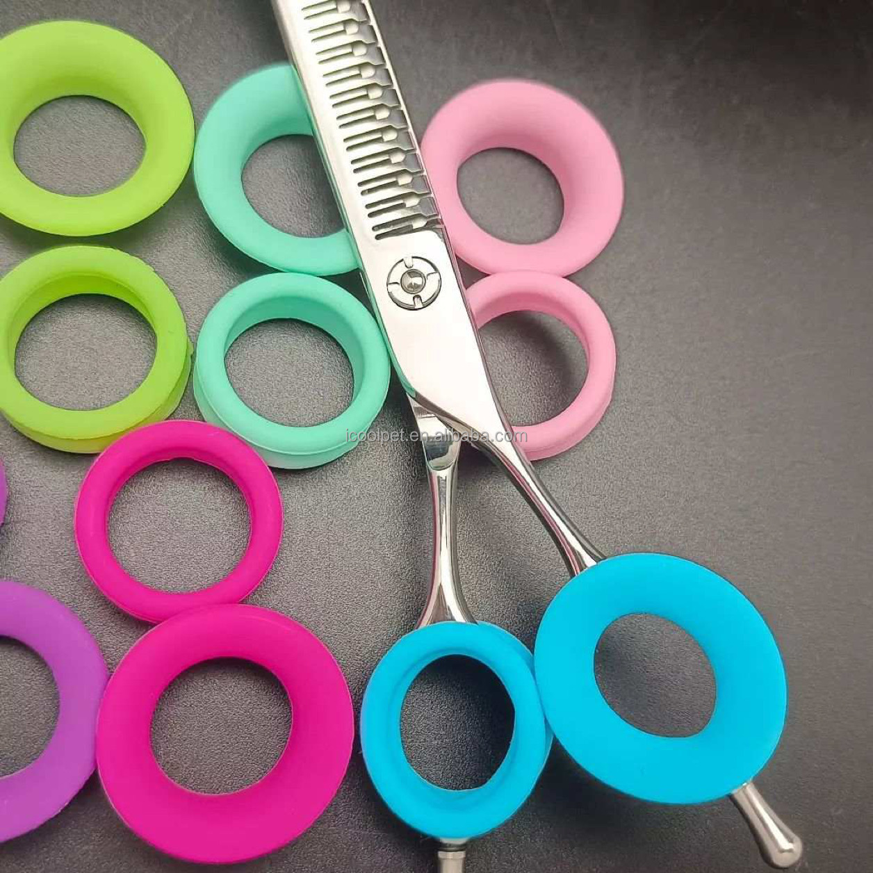 Trimming Scissor Set - 16 Pis Softer Glitter Hair Pet