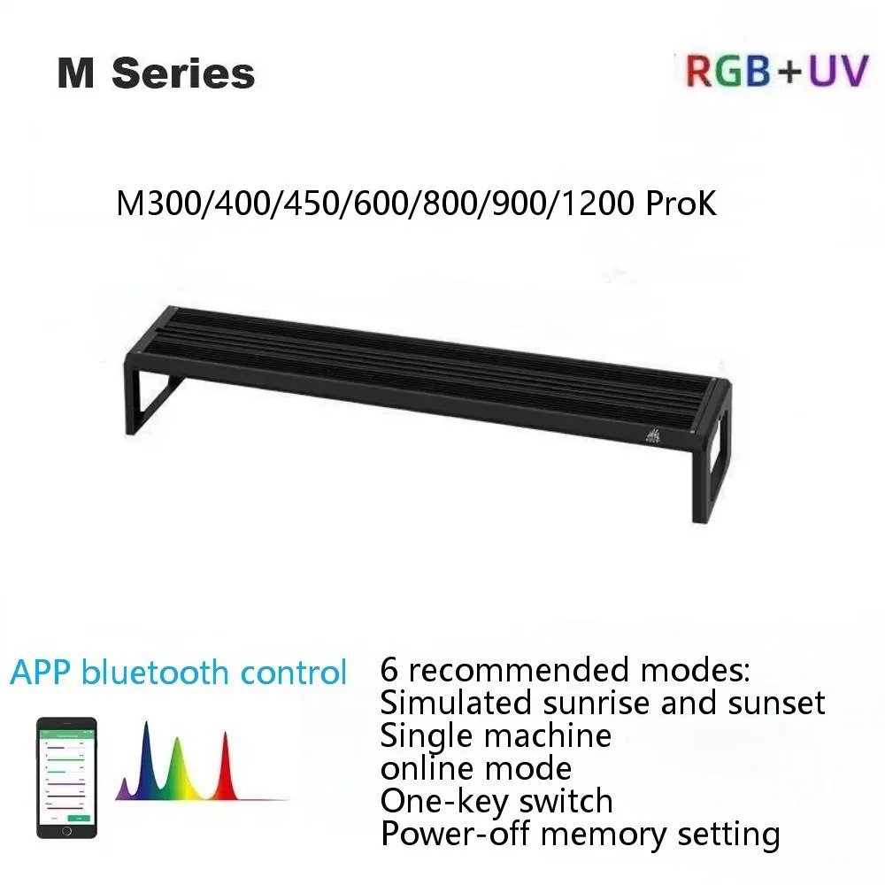 Aquarium Plant Grass - Week Aqua M Series RGB+UV Water