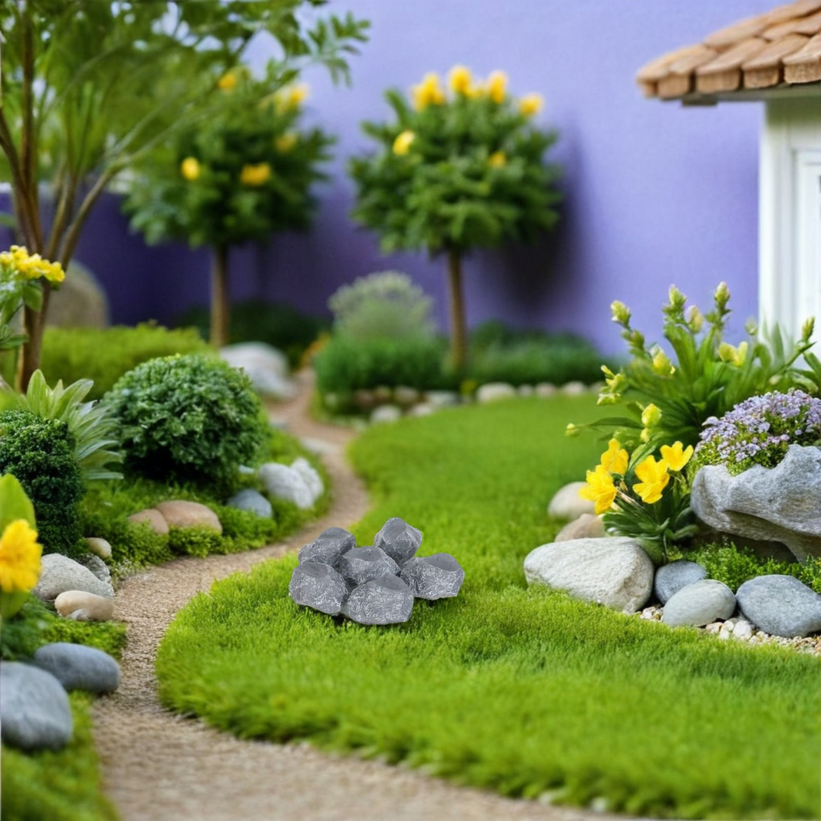 6Pcs Faux Rocks for Landscapin - Planted Aquarium With Rocks review and price