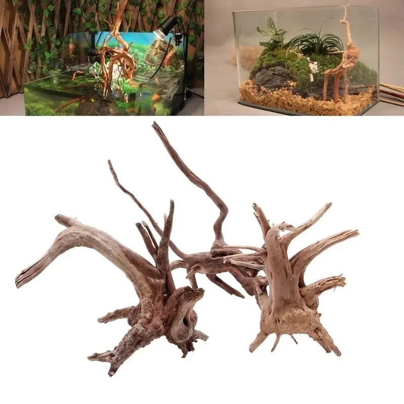 Natural Tree Trunk Driftwood A - Aquarium Plant Roots review and price