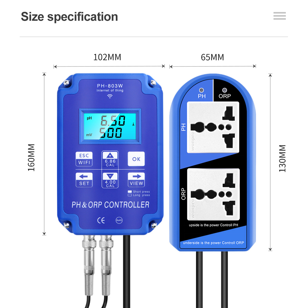 2 In 1 PH ORP Controller PH-80 - Planted Aquarium Test Kit review and price