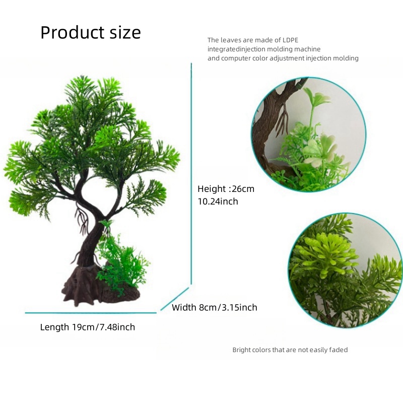 Fish Tank DIY Artificial Aquar - Aquarium Plant Roots review and price