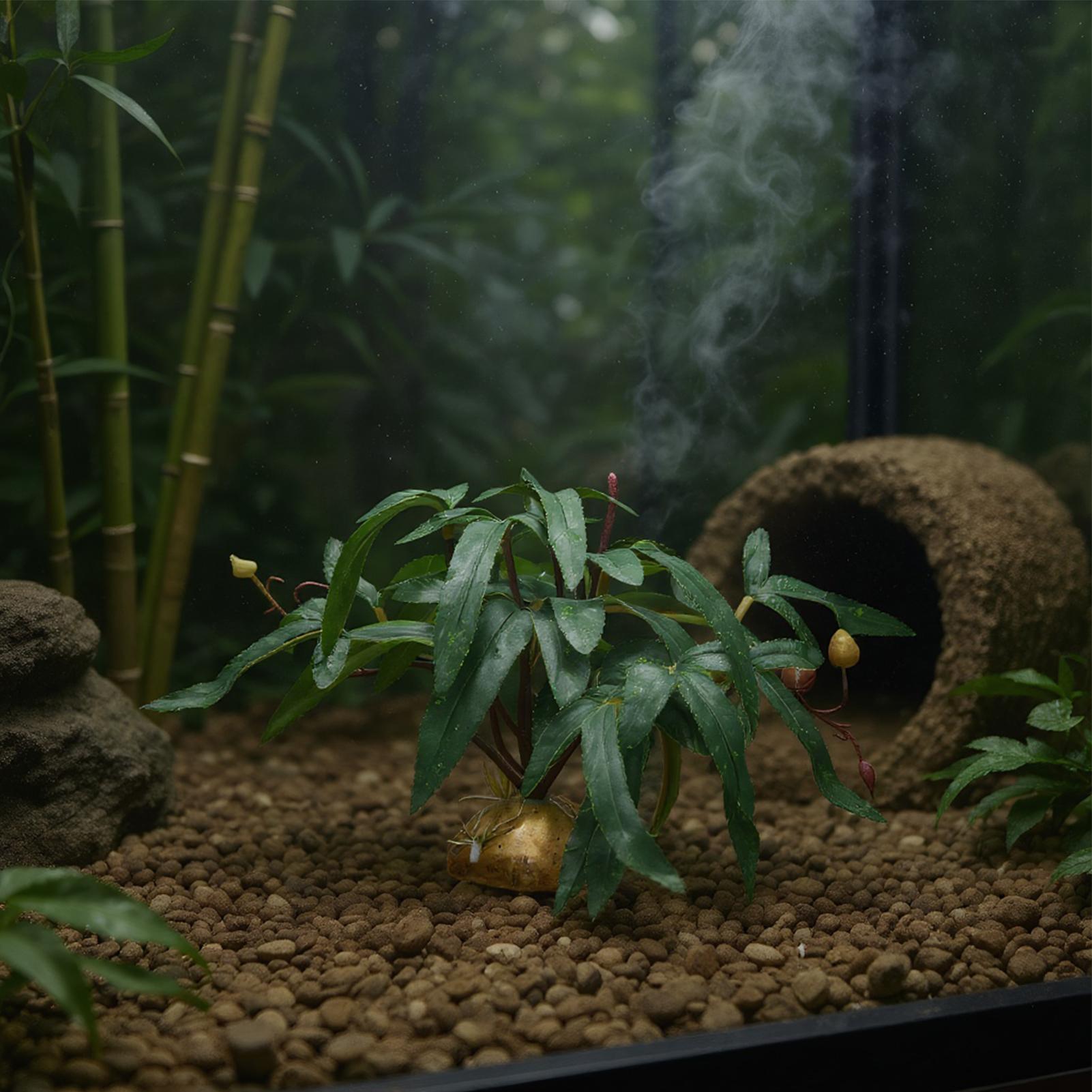 Fake Reptile Plants Snake Tank - Aquarium Plant Ornament review and price