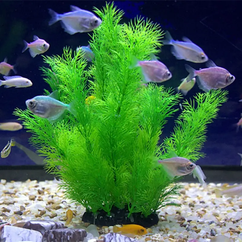 Artificial Aquarium Decor Plan - Aquarium Plant Grass review and price