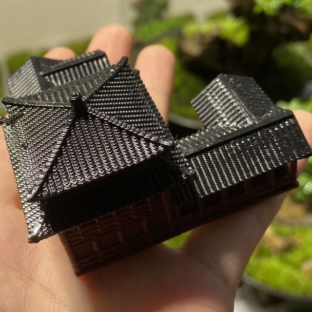 Plastics Chinese Style Ancient - Aquarium Plant Ornament review and price