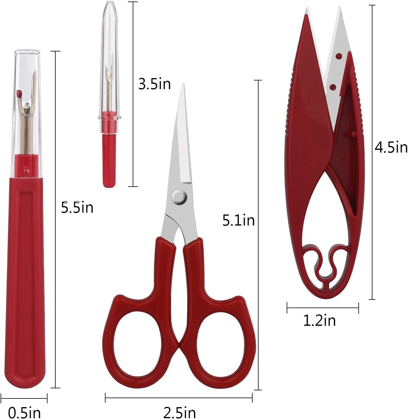 1Set Sewing Seam Ripper Tool H - Trimming Scissor Set review and price