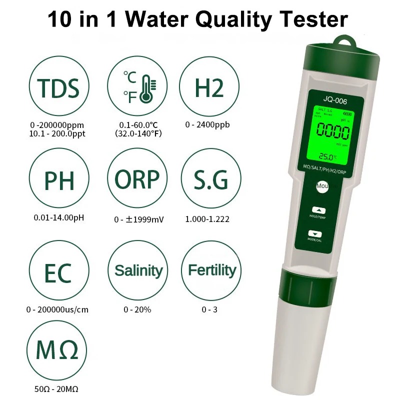 Water Quality Monitor PH/EC/TD - Planted Aquarium Test Kit review and price
