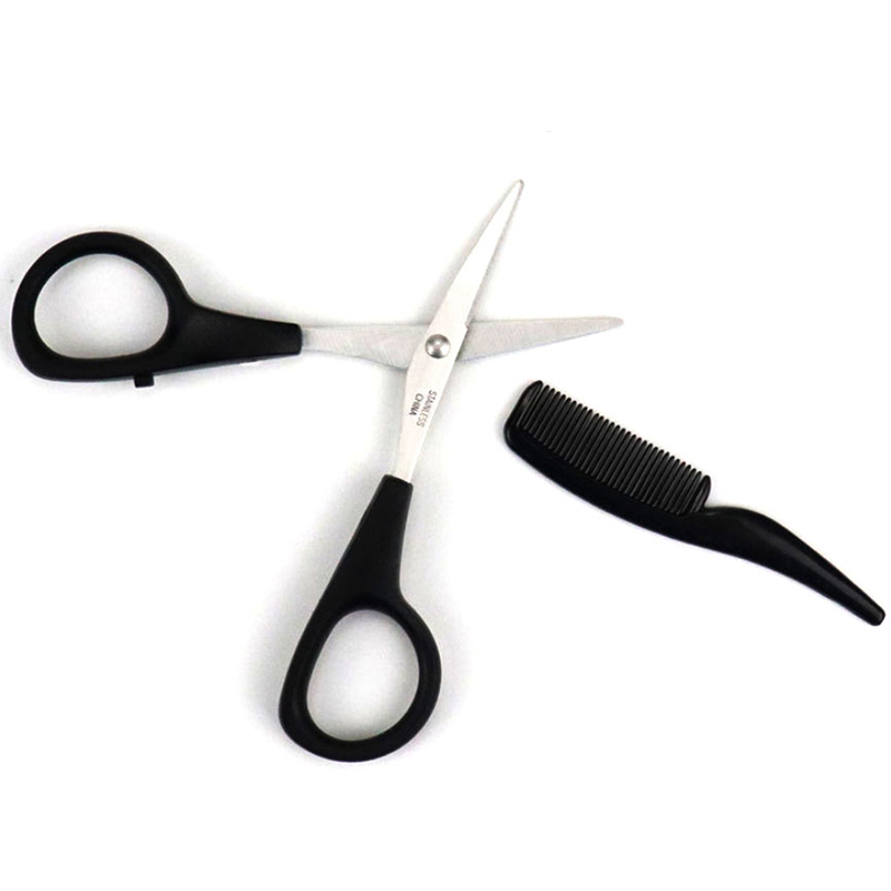 New Mens Beard Mustache Comb N - Trimming Scissor Set review and price
