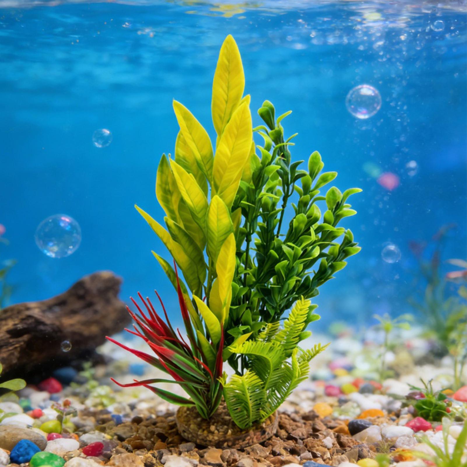 Aquarium Plants Artificial Shr - Planted Aquarium For Beginners review and price