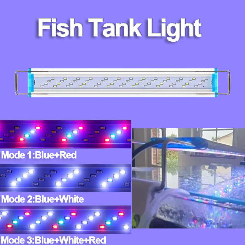 Fish Tank Light 18cm 28cm 38cm - Aquarium Plant Grow Light review and price
