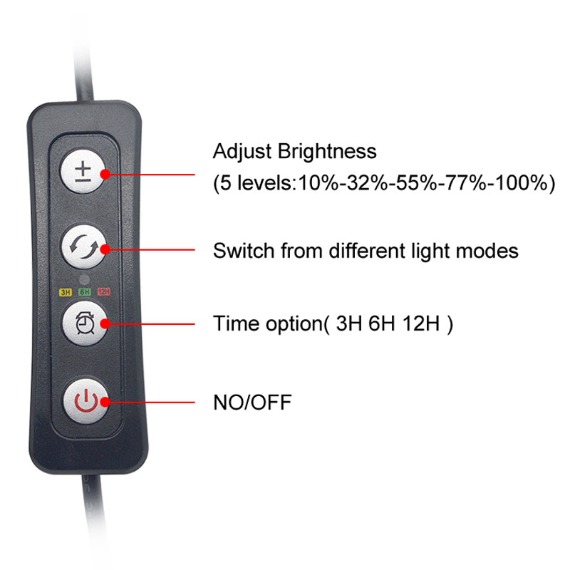 Aquarium LED Light for 16-64CM - Aquarium Plant Ornament review and price