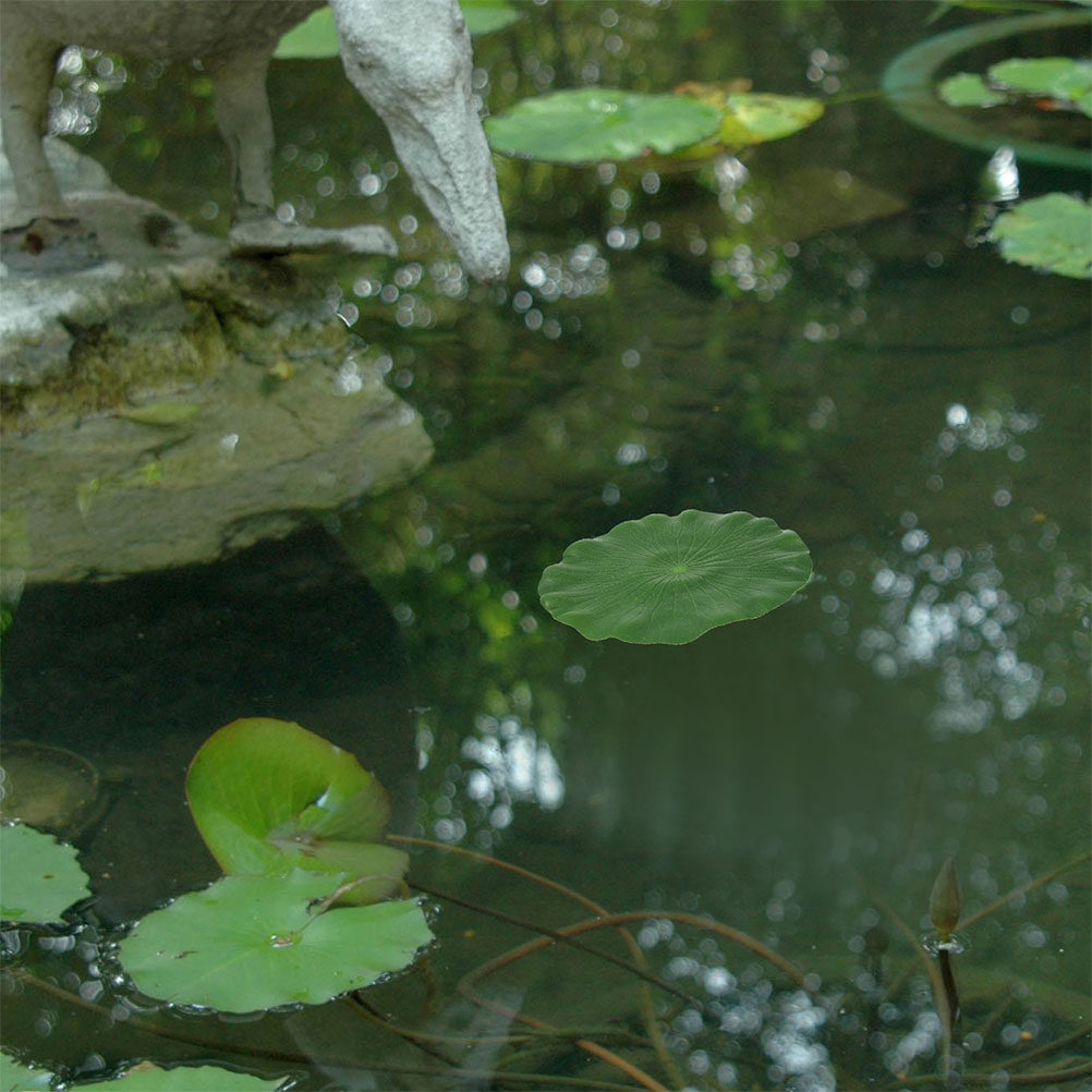 15Pcs Artificial Lily Pads Rea - Aquarium Planted Fish review and price