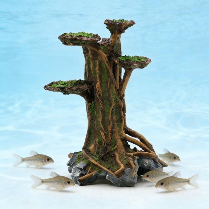 Artificial Moss Tree Driftwood - Aquarium Plant Roots review and price