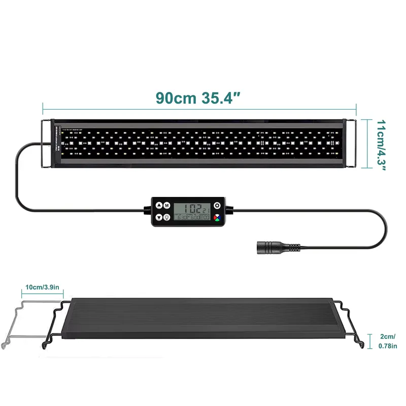 SIROKA SRK-YFT 90 cm Full Spec - Led Planted Tank Light review and price