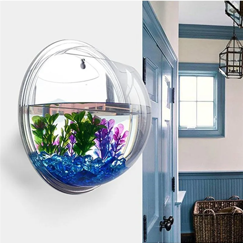 Transparent acrylic hanging wa - Aquarium Planted Wall review and price