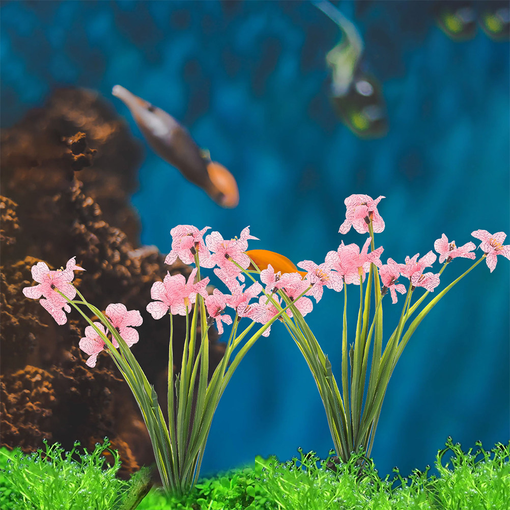 3Pcs Lifelike Aquarium Decor P - Planted Aquarium For Beginners review and price
