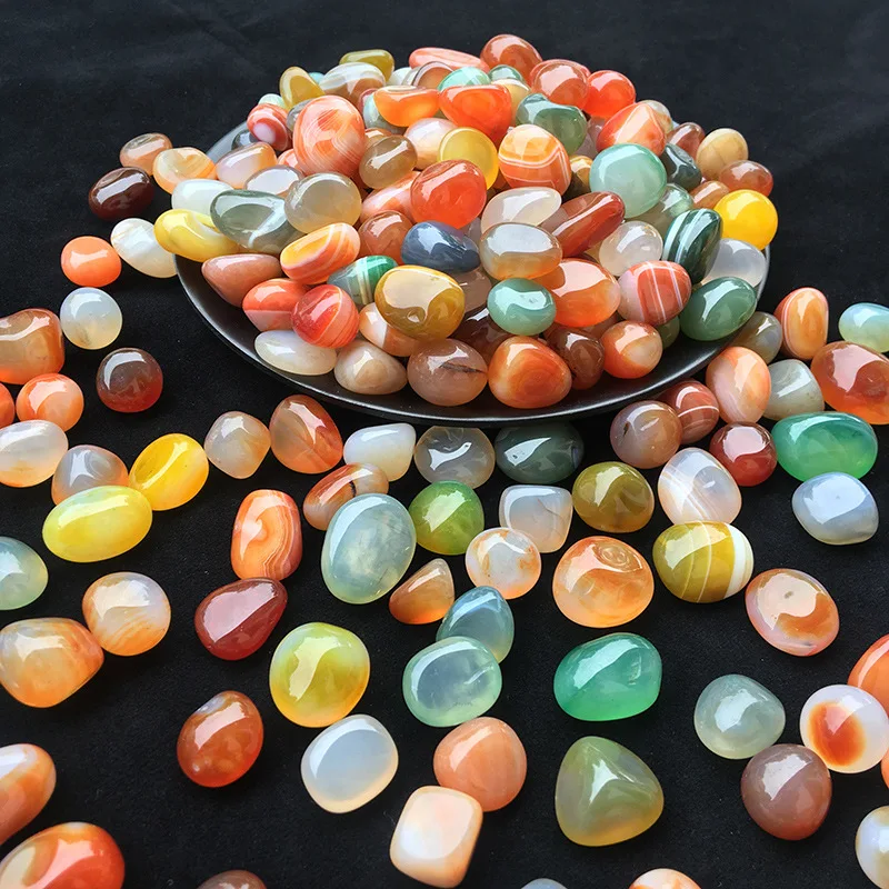 100g Agate Pebbles, Colorful D - Planted Aquarium Air Stone review and price