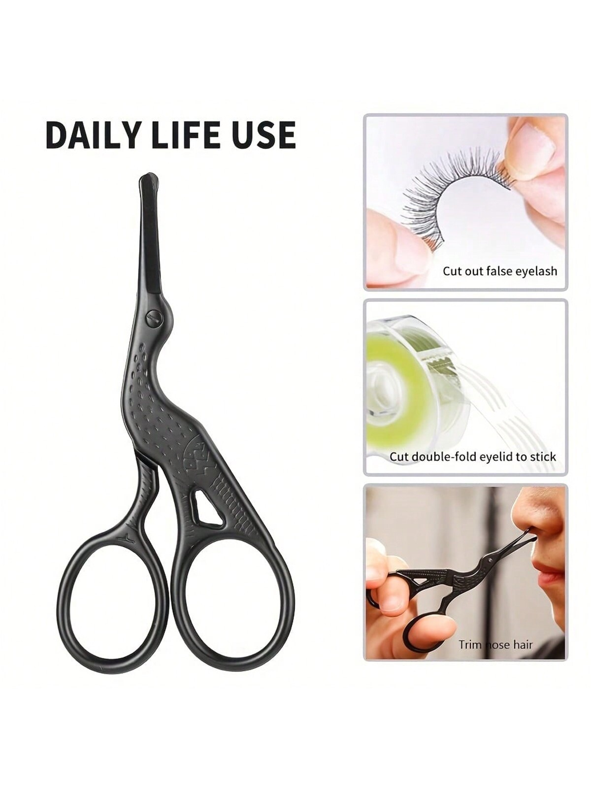 Nose Hair Scissors, Stainless  - Trimming Scissor Set review and price