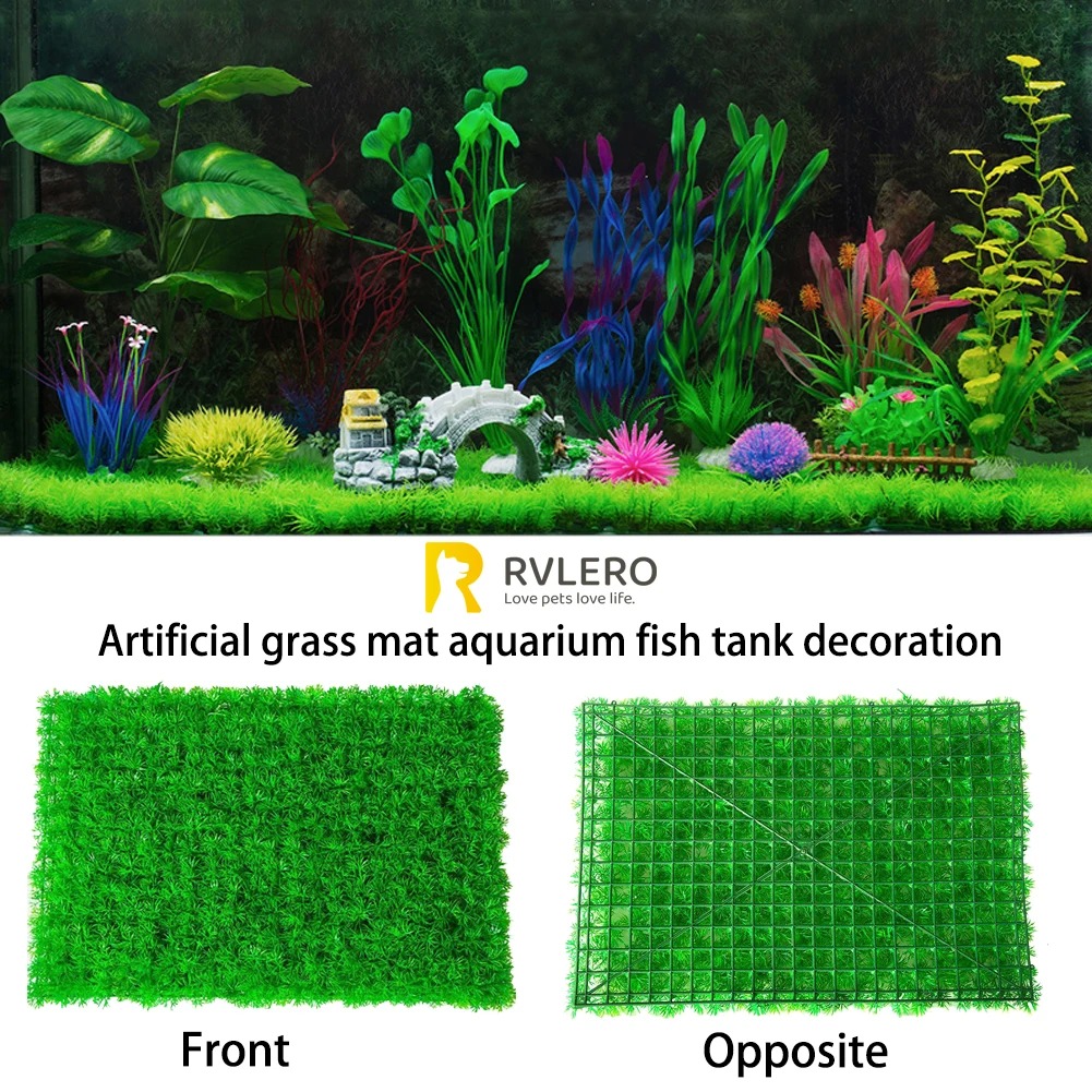 Artificial Grass Lawn Aquarium - Aquarium Plant Grass review and price