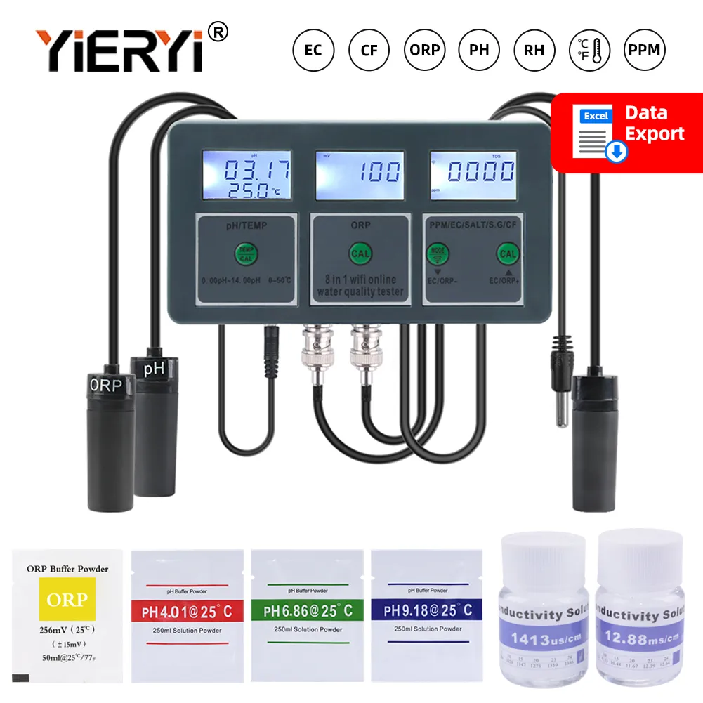 Yieryi WiFi Tuya Smart PH ORP  - Planted Aquarium Test Kit review and price