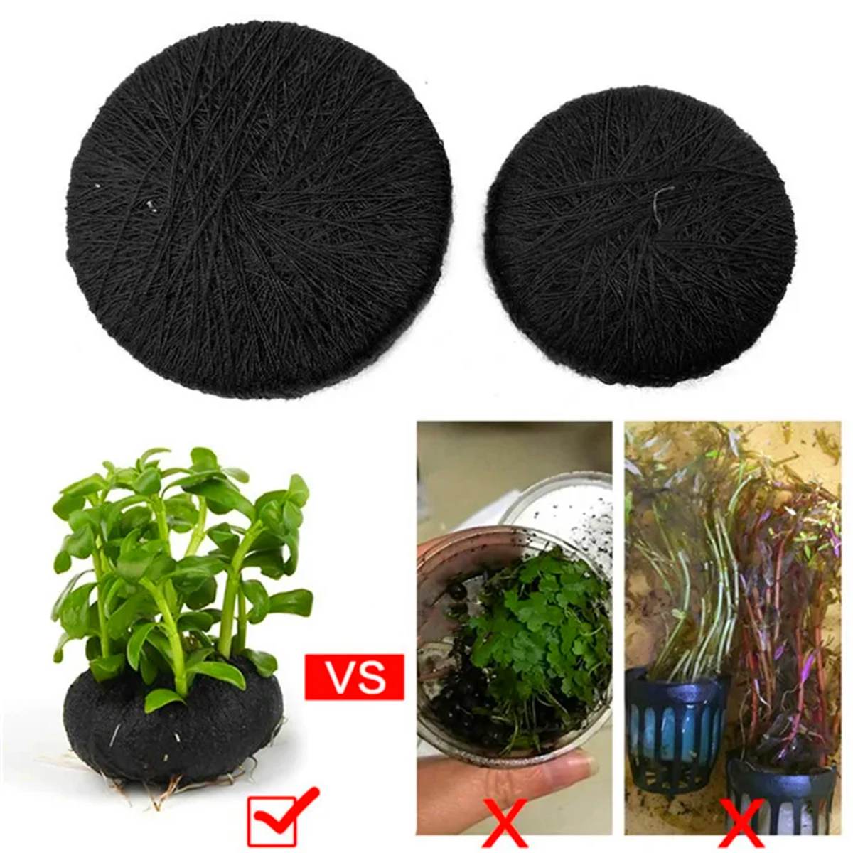 5Pcs Black Fish Tank Water Gra - Aquarium Plant Roots review and price