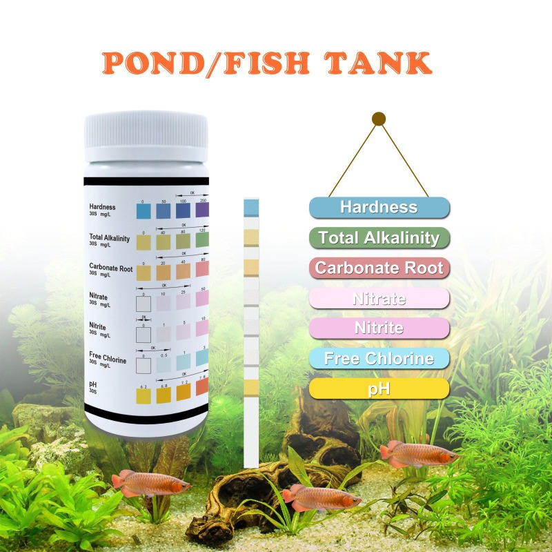 7-in-1 Aquarium Test Strips Pr - Planted Aquarium Test Kit review and price